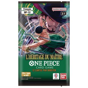 One Piece CG - OP12 - L'HÉRITAGE DU MAÎTRE - Boite de 24 Boosters - FR