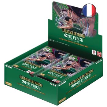 One Piece CG - OP12 - L'HÉRITAGE DU MAÎTRE - Boite de 24 Boosters - FR