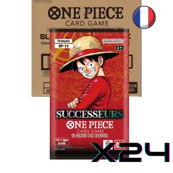 One Piece CG - OP13 - SUCCESSEURS - Carton de 24 Boosters sous blisters - FR