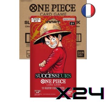 One Piece CG - OP13 - SUCCESSEURS - Carton de 24 Boosters sous blisters - FR