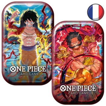 photo One Piece CG - TS01 - Lot de 2 Tin Pack Set Vol.1 - FR
