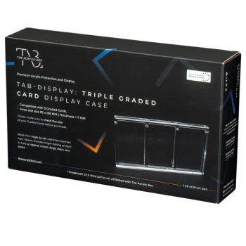 Présentoir 3 Cartes Gradées PSA - Acrylique TAB
