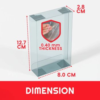 Protection en Plastique pour Mini-Tins Pokémon (5pc)