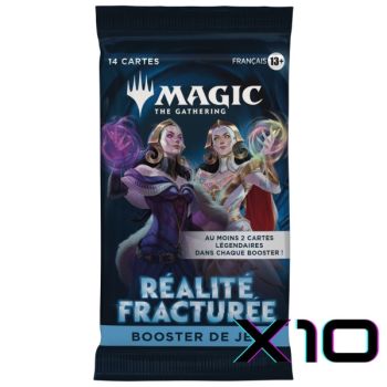 Réalité fracturée - FR - Lot de 10 Boosters Play - Magic: The Gathering - FRA