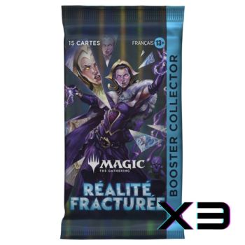 Réalité fracturée - FR - Lot de 3 Boosters Collector - Magic: The Gathering - FRA