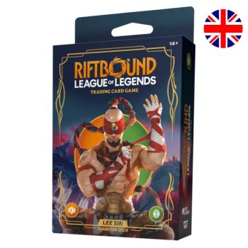 Set 1 Origins - Champion Deck - Lee Sin - EN - Riftbound : LoL TCG