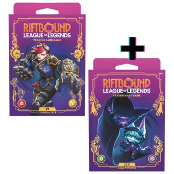 Set 3 Déchainement - Vi & Vex - Lot de 2 Deck de Champion - FR - Riftbound : LoL TCG