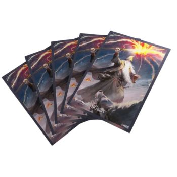 Sleeves Premium Art 105 Pochettes - Gamegenic - Gandalf, Shadow's Foe - MTG The Hobbit