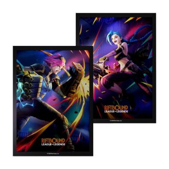 Sleeves - Set 4 Vendetta - Vi vs Jinx - Riftbound : LoL TCG