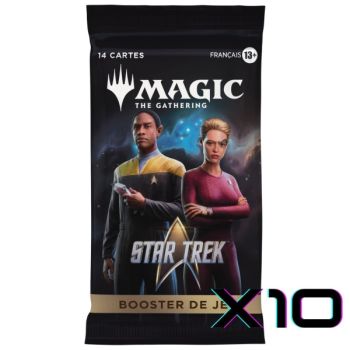 Star Trek - FR - Lot de 10 Boosters Play - Magic: The Gathering - TRK