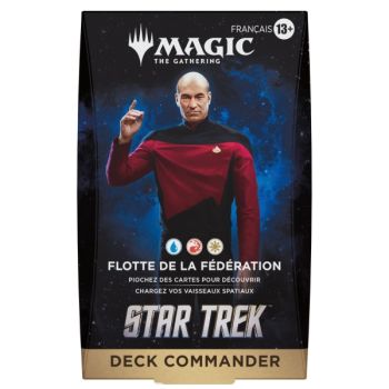 Star Trek - FR - Lot des 4 decks Commander - Magic: The Gathering - TRK