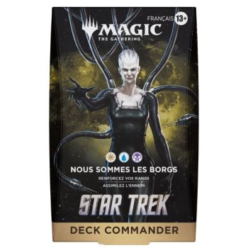 Star Trek - FR - Lot des 4 decks Commander - Magic: The Gathering - TRK