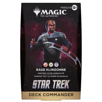 Star Trek - FR - Lot des 4 decks Commander - Magic: The Gathering - TRK