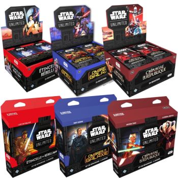 Item Star Wars Unlimited - Pack Complet - [SWU1] [SWU2] [SWU3] - FR