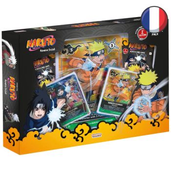 Starter Pack - FR - Sasuke & Naruto - 1er chapitre : Konoha Shidō - Naruto Mythos TCG