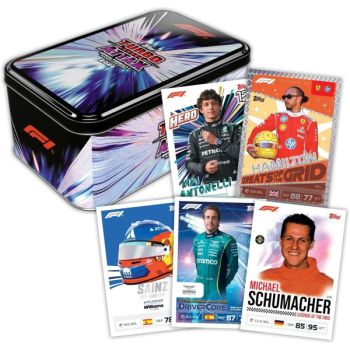 Super Tin F1 Turbo Attax 2026/27 - Topps - 73 cartes - EN