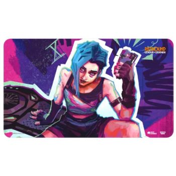 photo Tapis de Jeu - Set 1 Origins - Jinx - Playmat - Riftbound : LoL TCG