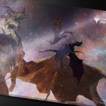 Tapis de Jeu - MTG Commander Series #5 - Three Color Wedge - The Ur-Dragon HOLOFOIL Playmat