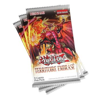 Territoire Embrasé - FR - Boite de 24 Boosters - BLZD-FR - Yu-Gi-Oh!