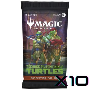 Tortues Ninja - FR - Lot de 10 Boosters Play - Magic: The Gathering® | Teenage Mutant Ninja Turtles - TMT