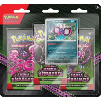 photo Tripack Pêchaminus - Fable Nébuleuse - FR - [SV6.5][EV06.5] - Pokémon
