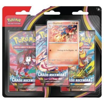 Tripack Reptincel - Chaos Ascendant - FR - Pokémon [ME04] [ME4]