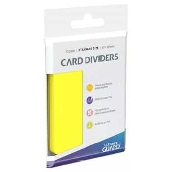 photo Ultimate Guard 10 intercalaires standard Jaune