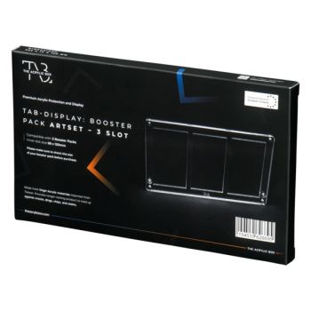 Vitrine Artset 3 Boosters - Acrylique TAB
