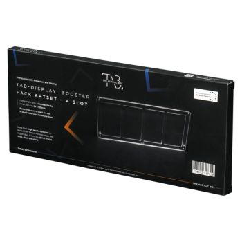 Vitrine Artset 4 Boosters - Acrylique TAB