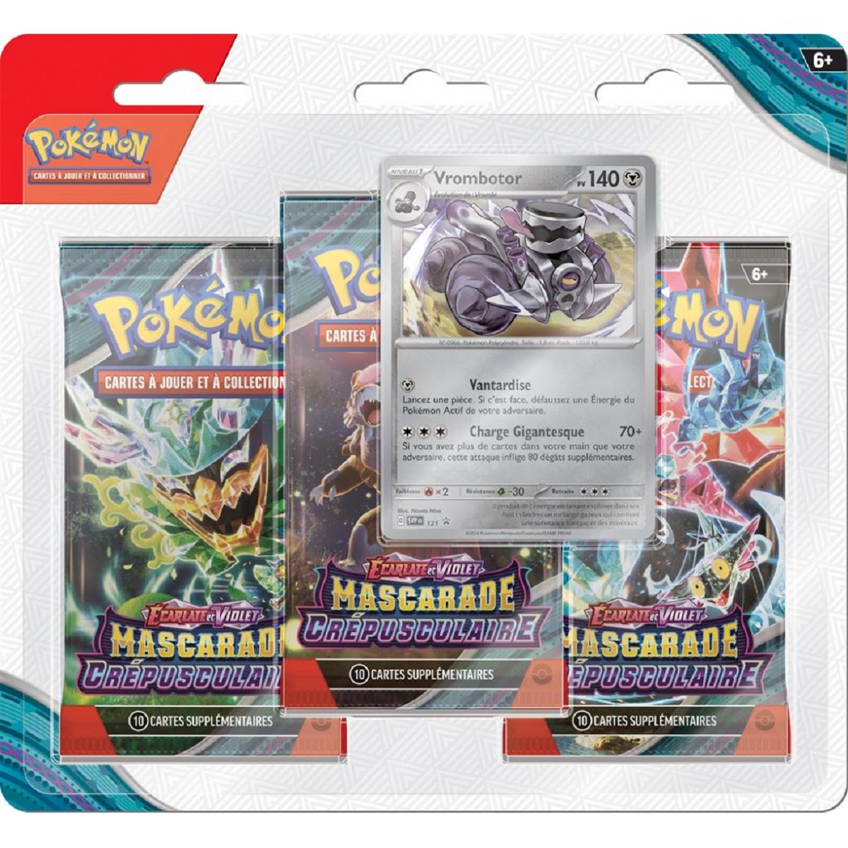 Tripack Vrombotor - Mascarade Crépusculaire - FR - [SV6][EV06] - Pokémon