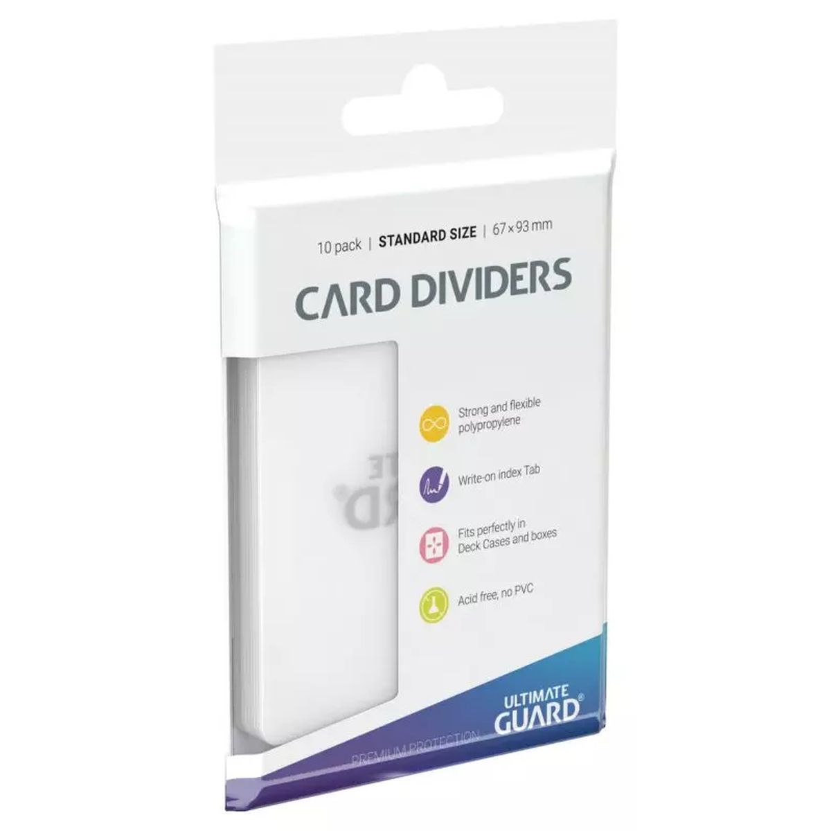 Ultimate Guard 10 intercalaires standard Transparent