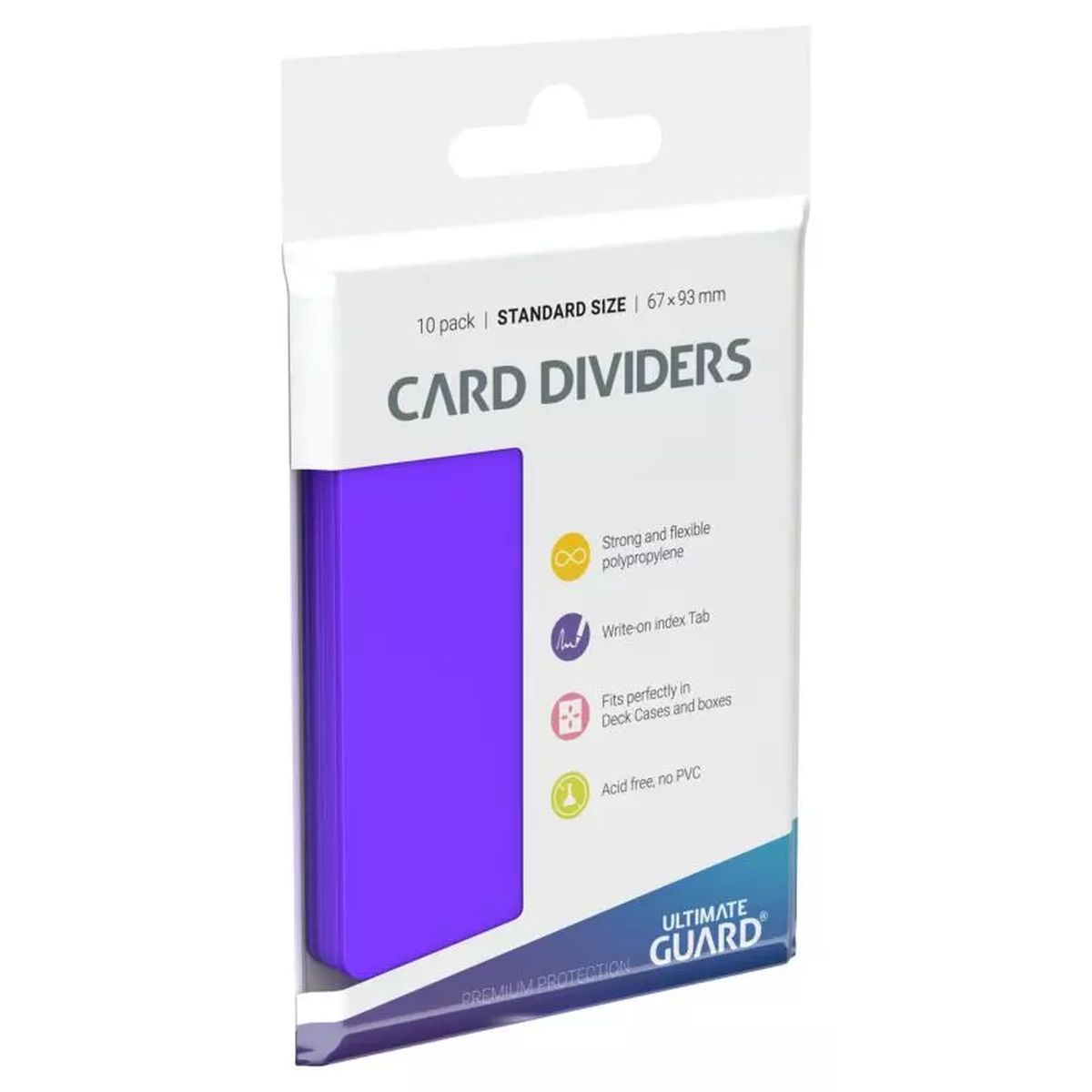 Ultimate Guard 10 intercalaires standard Violet