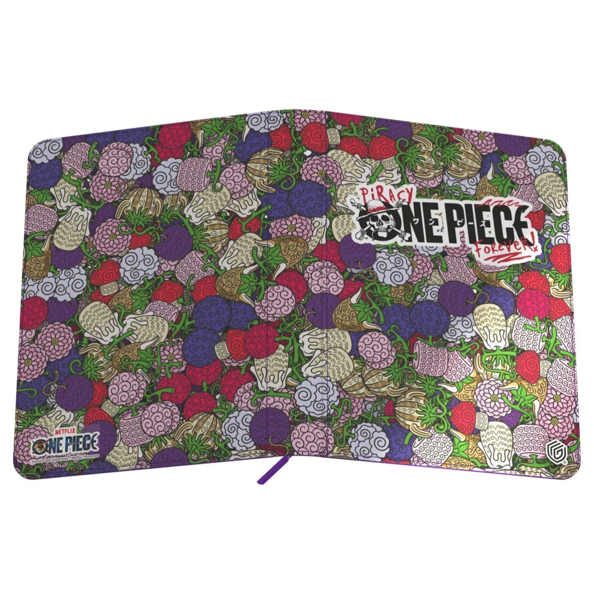 Ultimate Guard - Portfolio 18-Pocket ZipFolio XenoSkin 360 - One Piece - Devil Fruit