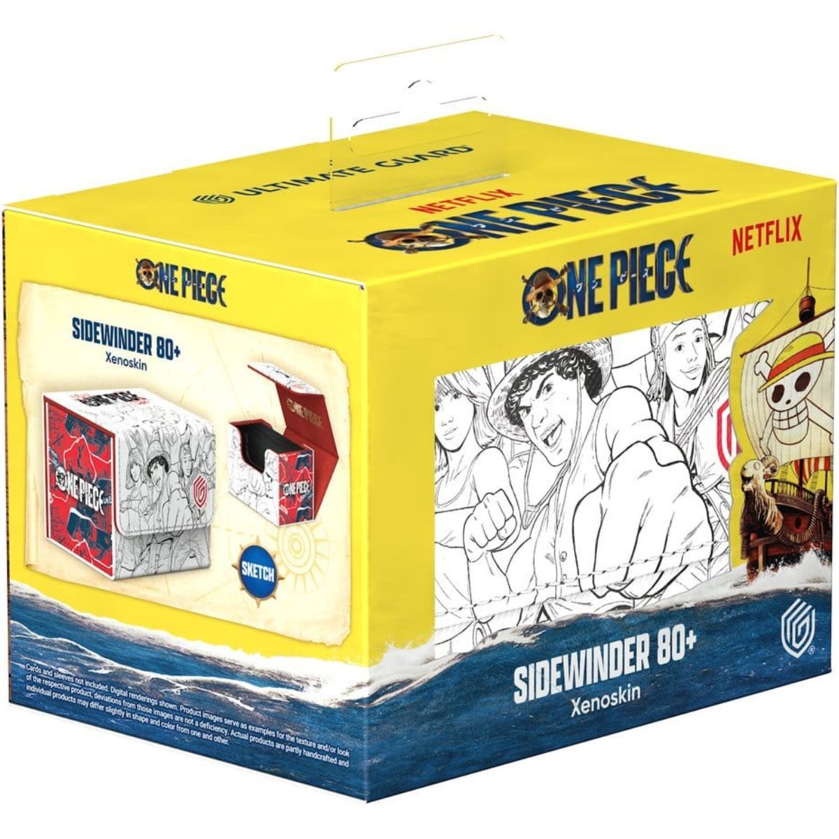 Ultimate Guard - Sidewinder 80+ XenoSkin - One Piece - Sketch Serie
