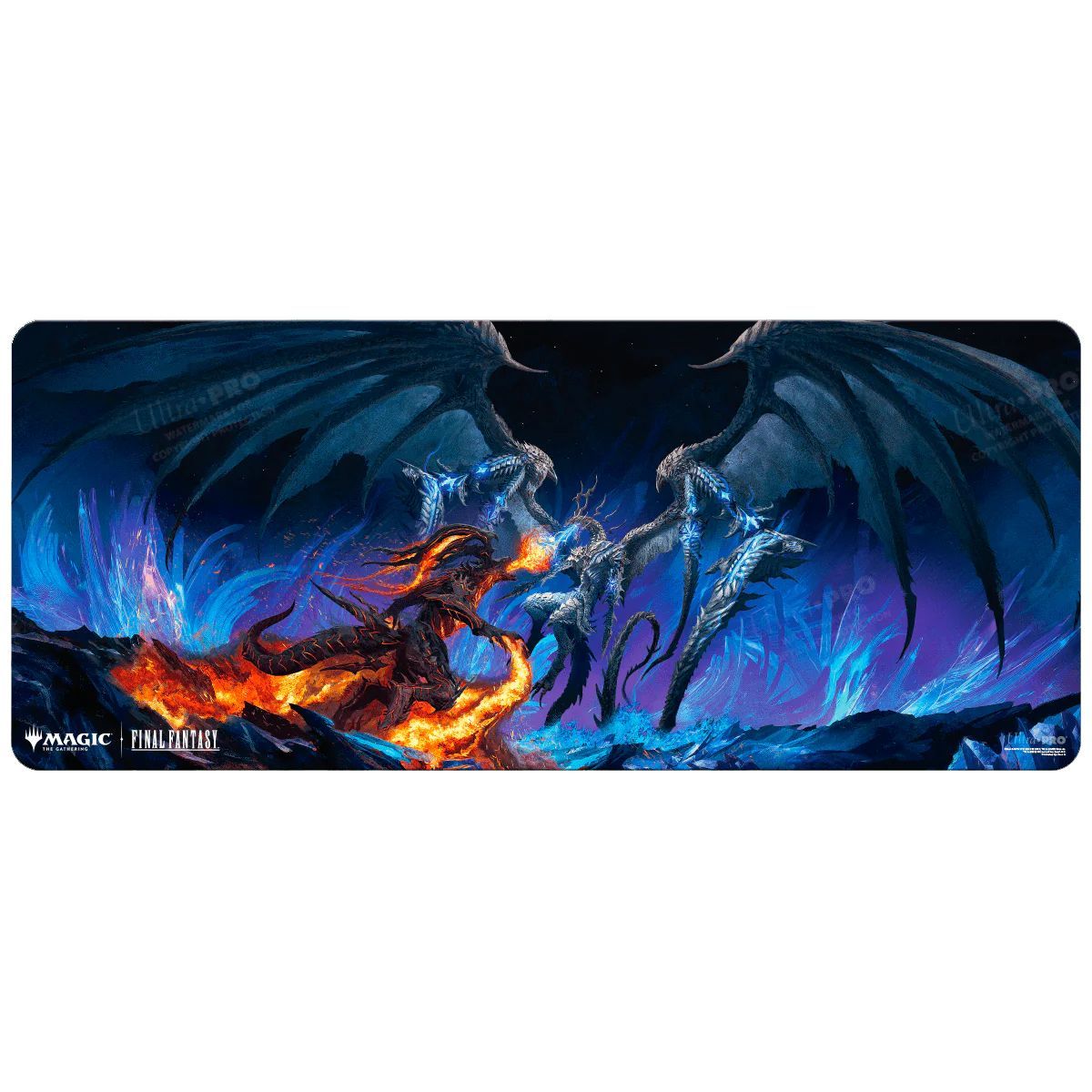 Item Ultrapro - Magic: The Gathering®—FINAL FANTASY™ Bahamut and Ifrit 6ft Table Playmat