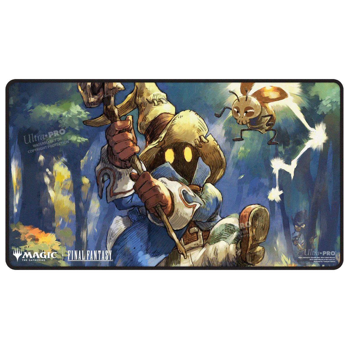 Item Ultrapro - Magic: The Gathering®—FINAL FANTASY™ Vivi Ornitier Black Stitched Playmat
