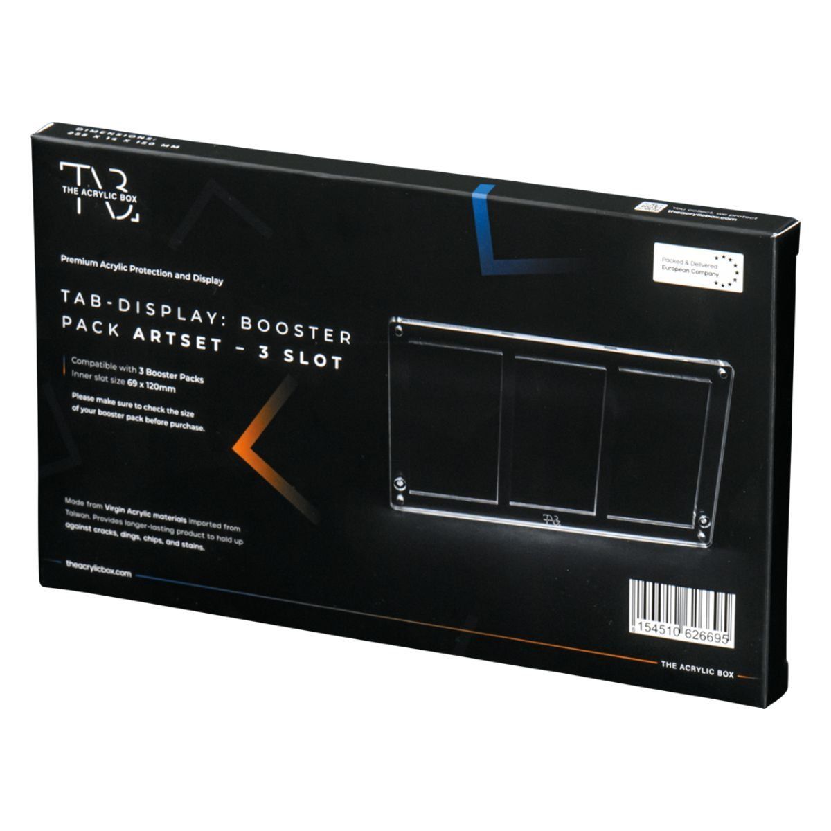 Vitrine Artset 3 Boosters - Acrylique TAB